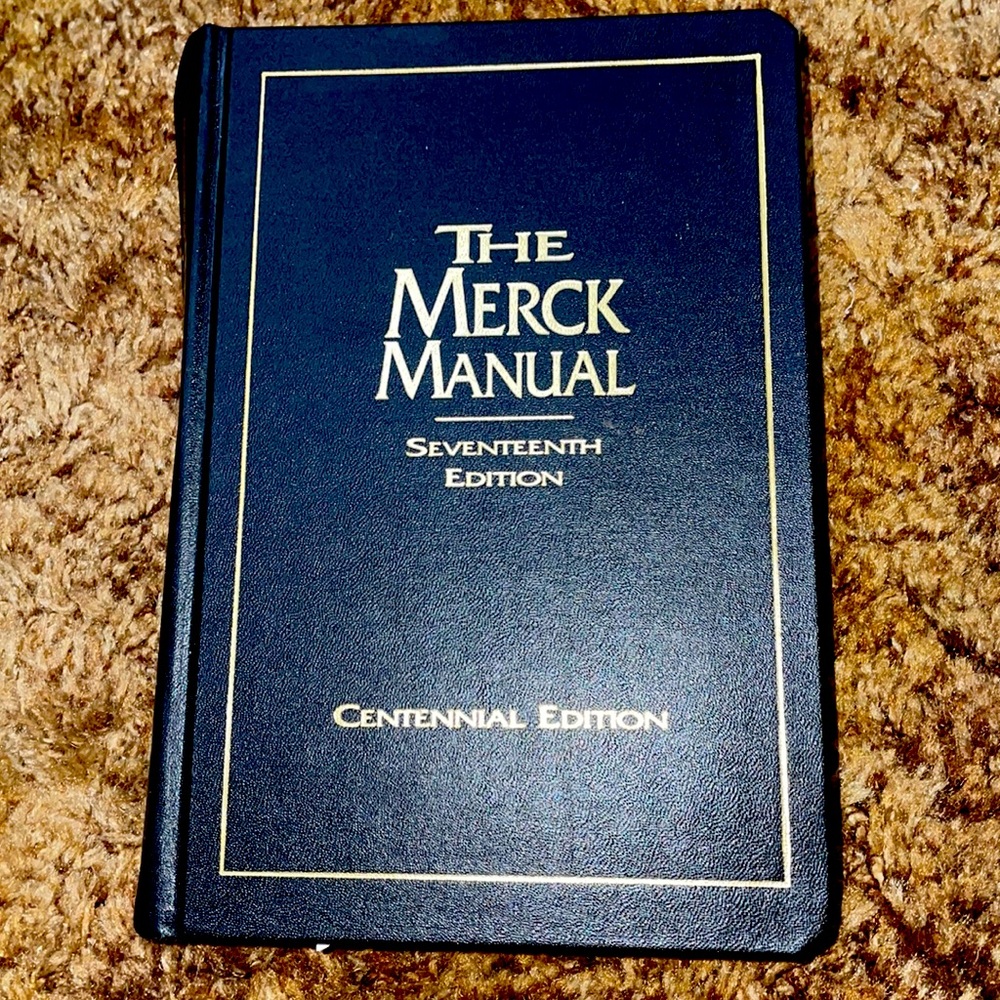 The Merck Manual - Centennial Edition - NWOT